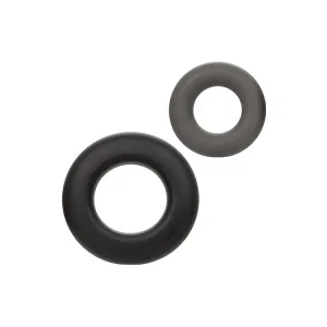 Alpha Liquid Silicone Prolong Set of 2 Cock Rings