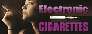 Electronic Cigarette Vinyl Banner Sign