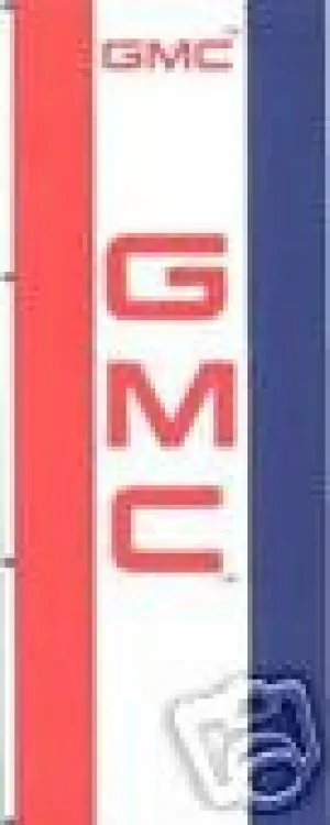 GMC Logo Vertical Nylon Banner Flag Sign