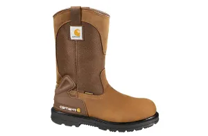 K-Carhartt Boots, 11-Inch Steel Toe Wellington Boot, CMP1200, Bison Brown Oil Tan